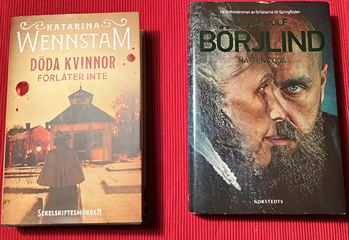 Böckerna Döda kvinnor förlåter inte och Nattens öga