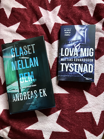 Böckerna Glaset mellan dem och Lova mig tystnad