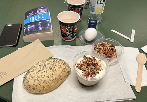 Jobblunch med Irène