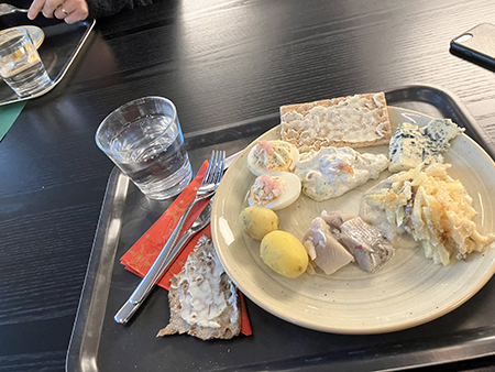 Julbordslunch på jobbet