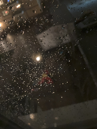 Regn på rutan kväll Regn på rutan kväll