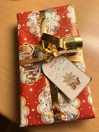 Julklapp från Annas snälla mamma