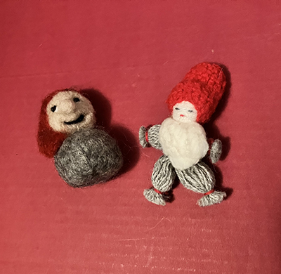 Två garntomtar Två garntomtar