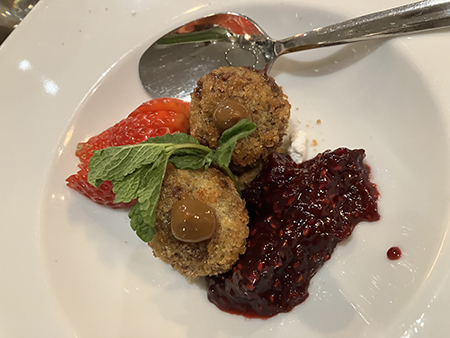 Dessert på Boquerone tapas & bar