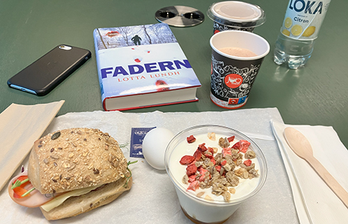 Måndagslunch på jobbet med Fadern