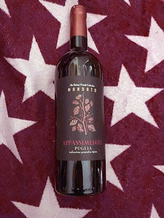 Mandato Primitivo Appassimento Puglia 2022 Mandato Primitivo Appassimento Puglia 2022