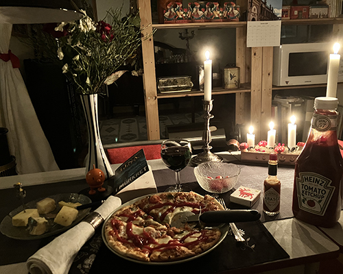 Pizzamiddag på nyårsdagen 2025