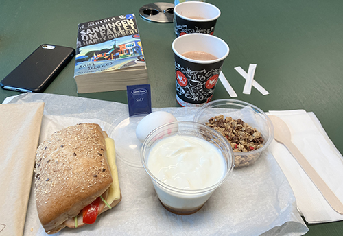 Jobblunch med Harry Quebert