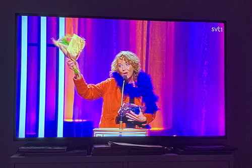 Mian Lodalen Årets bok Dansaren och demonerna QXgalan 2025