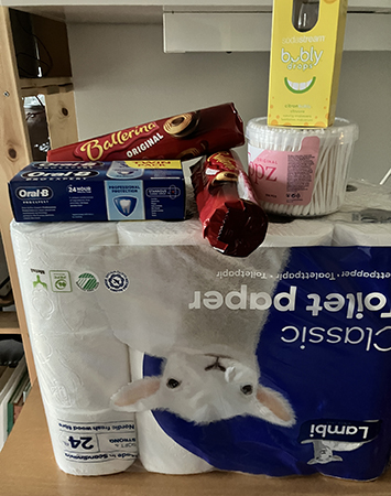 Toapapper tandkräm Ballerin topz o citron till soda stream