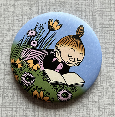 Lilla My läser magnet från Anna