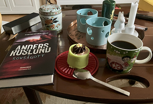 Fika hos Anna med Noisette boken Sovsågott och kaffe