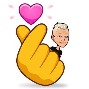 Bitmoji Tofflan hjärta och hand Bitmoji Tofflan hjärta och hand