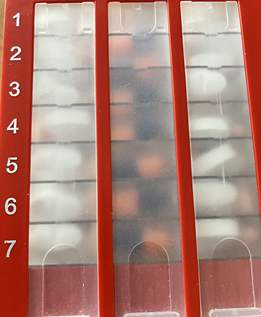 Dosett med veckans medicin Dosett med veckans medicin