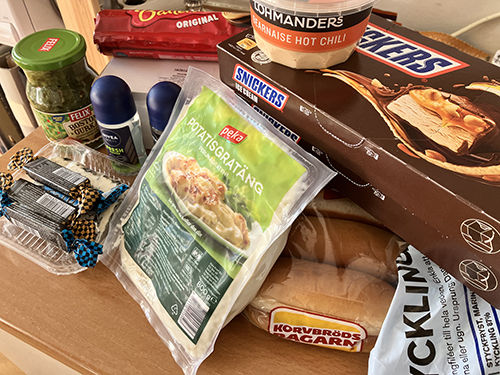 Mat godis till helgen o deo