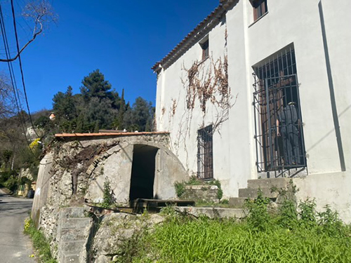 På väg in i Bellevesasseskvarnen foto Gunilla Sthyr