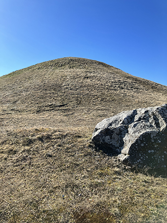 Gravhög Gamla Uppsala 3 23 mars 2025
