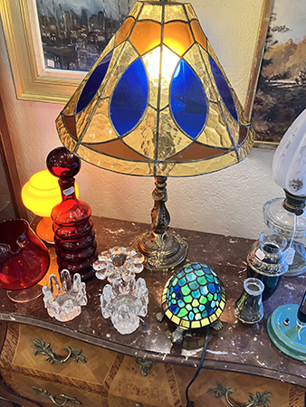 Tiffany bordslampa Ulva diversehandel