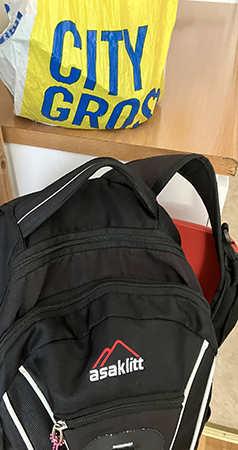 City Grosskasse o ryggsäck