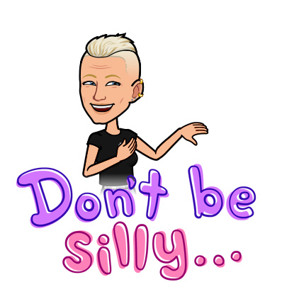 Bitmoji Tofflan Dont be silly