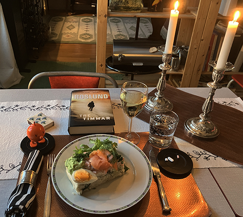 Fredagssmörgåstårta med riesling Hopptimisten o Tre timmar