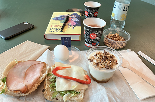 Jobblunch med Döden tar semester