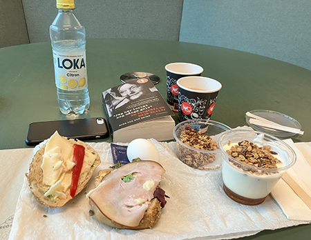 Jobblunch med Maja Ekelöf