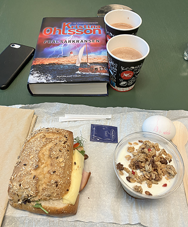 Onsdagslunch på jobbet med Frälsarkransen