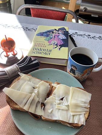 Rostat bröd med Hopptimisten och Florrie på väg till Rom