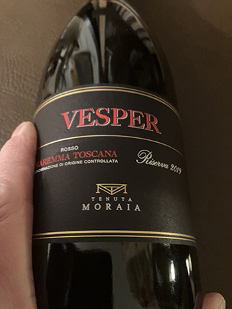 Tenuta Moraia Vesper Maremma Toscana Riserva 2019 Tenuta Moraia Vesper Maremma Toscana Riserva 2019