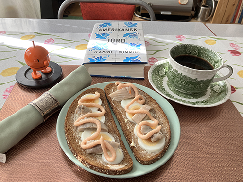 Äggmackor till födelsedagsfrukost Äggmackor till födelsedagsfrukost