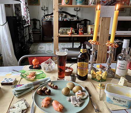 Annandagsmiddag med Hopptimisten