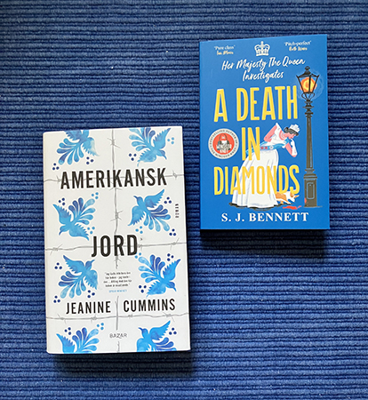 Böckerna Amerikansk jord och A death in diamonds