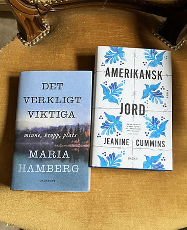 Böckerna Det verkligt viktiga och Amerikansk jord