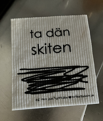 Disktrasa Ta dän skiten