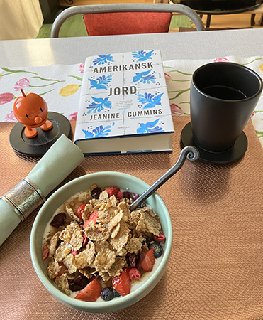 Filfrukost med Hopptimisten och Amerikansk jord Filfrukost med Hopptimisten och Amerikansk jord