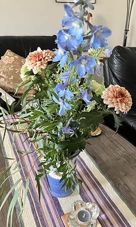 Födelsedagsbukett från Nya Björck Blomsterhandel