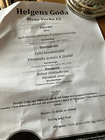 Helgens goda v 15 2025 meny