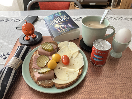 Hemmalunch fredag med Hopptimisten o Jamåhonleva