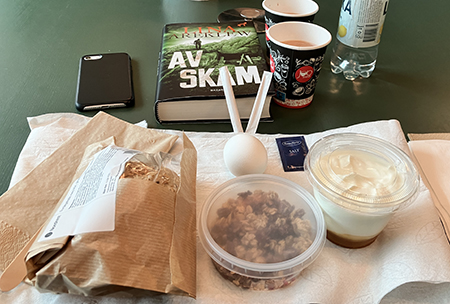 Jobblunch måndag med Av skam