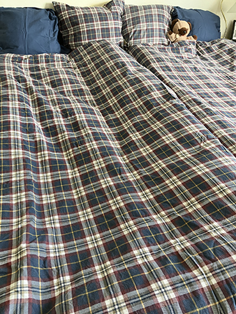 Renbäddat i rutigt åt mig och Nallisen