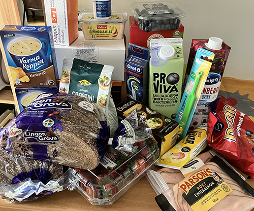 Handling från ICA o apoteket