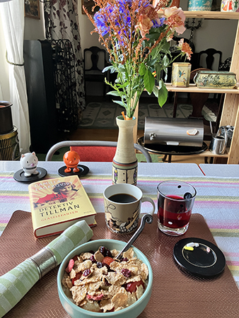 Måndagsfrukost med Hopptifamiljen o Glaselefanten