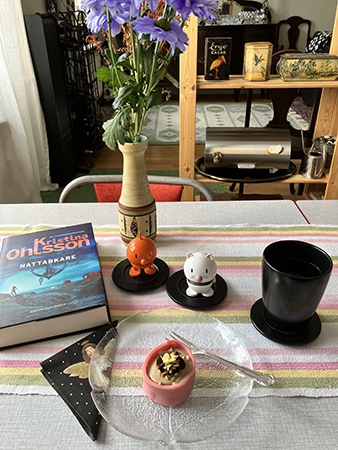 Lördagsfika med Hopptisarna Nattankare o rosa Noisette