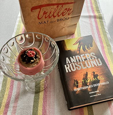 Noisette Trillerpåse och boken Litapåmig