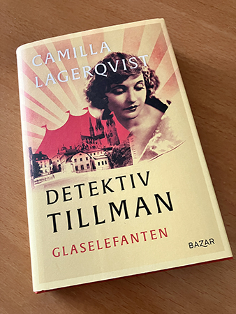 Glaselefanten av Camilla Lagerqvist födelsedagspresent från Ingis