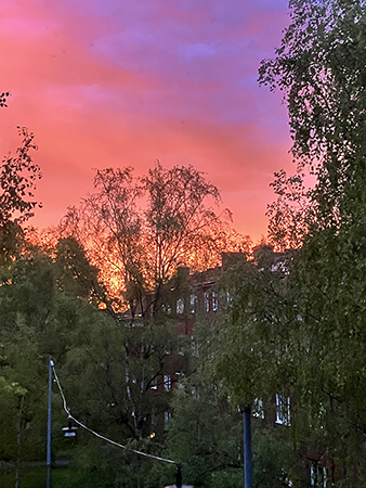 Solnedgång 3 den 17 maj 2025