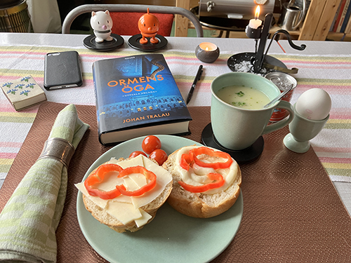 Hemmalunch en fredag med Hopptimisten o Hopptikissen o Ormens öga