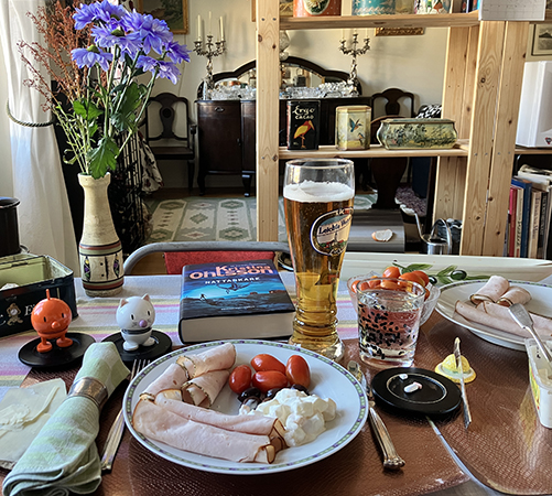 Kallskuret kalkon o kyckling mimosa tomater oliver Nattankare öl Hopptisarna