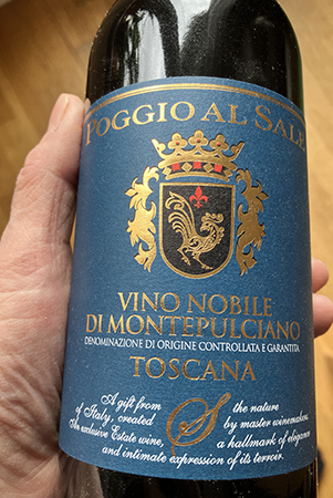 Poggio al Sale Vino Nobile di Montepulciano 2020